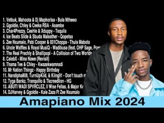 Uncle Waffles, Zee Nxumalo, Nandipha808 – Amapiano Mix 2024(Trending Amapiano Songs Of 2024)